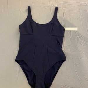 FORTNIGHT swimwear NAVY BLUE Maillot one piece- XL